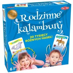 TACTIC Gra planszowa Rodzinne Kalambury 40566