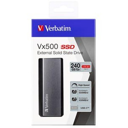 Verbatim 47442 Vx500, Zewnętrzny dysk SSD, 240GB, 2.5",