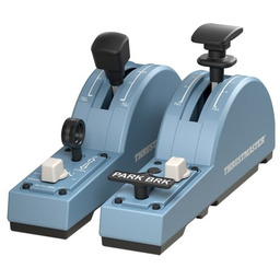 Thrustmaster TCA Quadrant Add-On Airbus Edition Czarny, Niebieski
