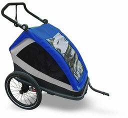 Przyczepka rowerowa 2-osobowa Kross JOY