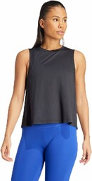 adidas Kobiety Studio Tank Top, Black/Grey Six, S