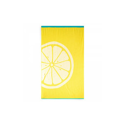 Zwoltex Ręcznik plażowy 100x160 Citron 8891/1 żółty cytryna