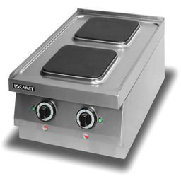 LOZAMET Kuchnia gastronomiczna elektryczna 2-płytowa nastawna, pola grzewcze