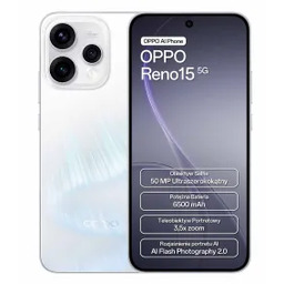 OPPO Reno15 5G 8/512GB 6,59" 120Hz 50Mpix Biały
