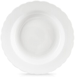 Talerz obiadowy głęboki porcelanowy MONA 24 cm, 350