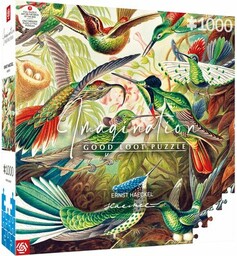 CENEGA Puzzle Merch: Imagination: Ernst Haeckel Hummingbirds Kolibry
