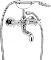 DEANTE BQT 011D Temisto chrom bateria wannowa ścienna
