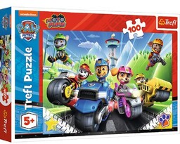 TREFL Puzzle Psi Patrol Na motorach 16430 (100