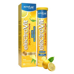 ACTIVLAB Elektrolity Dla diabetyków Cytrynowy (20 tabletek)