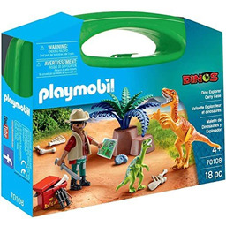 Klocki Dinos 70108 Skrzyneczka Odkrywca dinozaurów