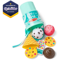 Lodziarnia w kubeczku zestaw do robienia lodów Melissa