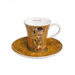 Goebel Filiżanka do espresso Pocałunek Gustav Klimt Artis