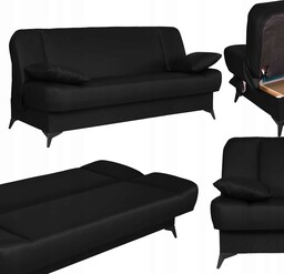 Kanapa sofa Sara ekoskóra rozkładana wersalka spania łóżko