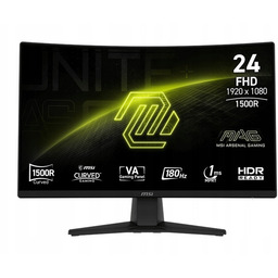 Monitor Msi Mag 242C 23.6" 1920x1080px 180Hz 1ms
