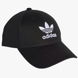 Czapka z daszkiem Adidas Originals Trefoil Czarna Bawełniana