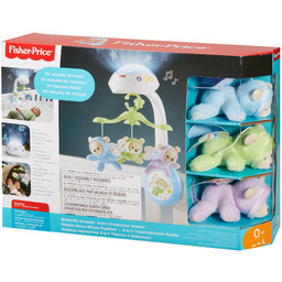 Fisher Price Karuzela z Misiami Projektor Uspokajacz Szum