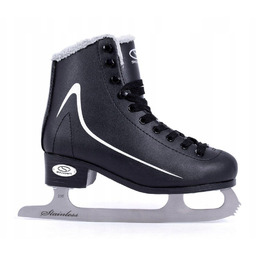 Łyżwy figurowe męskie Smj Calgary czarne 46