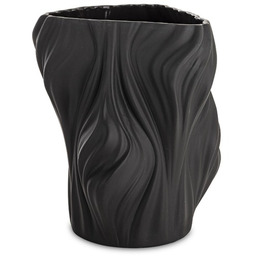 Pakamera Wazon porcelanowy 20,5x16,5x16,5 cm IRREGULAR czarny