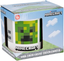 Kubek ceramiczny 325 ml w pudełku upominkowym Minecraft