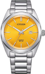 Zegarek CITIZEN BI5110-54Z. Kwarcowy, Kolor żółty. Mężczyzna.
