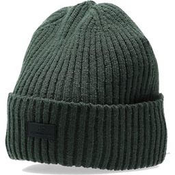 Czapka męska zimowa 4F AW23ACAPM317 - zielony L