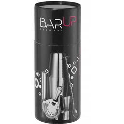 ZESTAW BARMAŃSKI TUBA KOLOR CHROM SREBRNY 120x320 mm