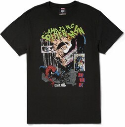 t-shirt męski HUF MARVEL BROCK WASHED TEE Washed
