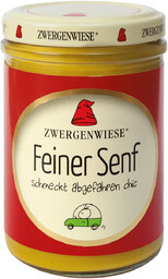 Zwergenwiese Musztarda delikatesowa bezglutenowa 160 ml (EKO)