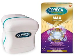 Corega Power Max Czyszczenie Tabletki do czyszczenia protez,