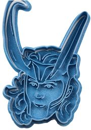 cuticuter Loki Ragnarok Superbohaterowie foremka do wykrawania, niebieska,