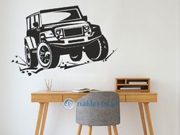 Naklejka na ścianę Jeep