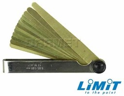 Limit Szczelinomierz listkowy mosiężny 0,05-1,00 mm 20 płytek