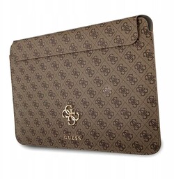 Guess Sleeve GUCS13G4GFBR 13" brązowy /brown 4G Big