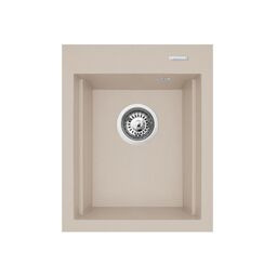 Zlewozmywak Argos 1B1D 39 x 48 cm beż