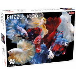 Tactic, puzzle, Animals: Fighting Fish, 1000 el.
