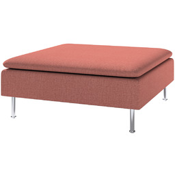 Pokrowiec na podnóżek Söderhamn, brązowo-koniakowy szenil, 93 x