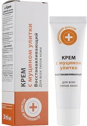 Regenerujący Krem z Mucyną Ślimaka Domowy Doktor, 30ml