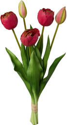 Decodoma Bukiet pełnych tulipanów 39 cm, 5 szt.