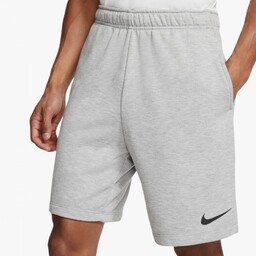 Męskie Spodenki Nike Bawełniane Sportowe Jasny Szary