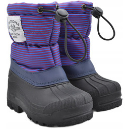 Śniegowce dla dzieci Lee Cooper 0526 czarny/fiolet Śniegowce