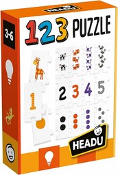 Headu- Puzzle, MU54907, Wielokolorowy