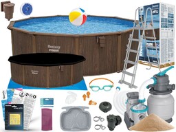 Basen Bestway 488x132 Ogrodowy Stelażowy 561CU 17w1