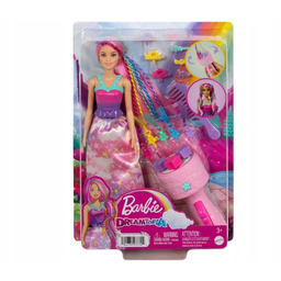 Lalka Barbie Dreamtopia Księżniczka Zakręcone pasemka JCW55