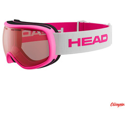 Head Gogle narciarskie NINJA red pink