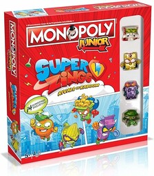 Winning Moves Gra planszowa Monopoly Junior Superzings 2020