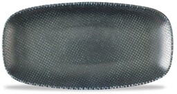TALERZ PROSTOKĄTNY ASTRO METALLIC BLUE 300x150 mm