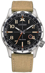 Zegarek CITIZEN BM7550-10E. SOLAR QUARTZ, Kolor czarny. Mężczyzna.