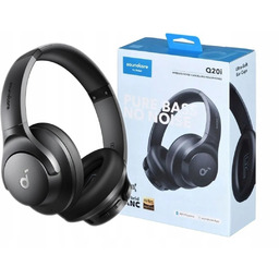 Słuchawki Bezprzewodowe Nauszne Soundcore Q20I Anker Czarne Bluetooth