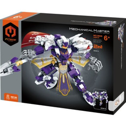 IM.MASTER Klocki plastikowe Mechanical Robot & Wilk 2w1