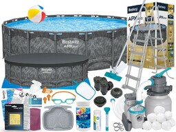 Basen Bestway 549x132 Ogrodowy Stelażowy 561KC 19w1